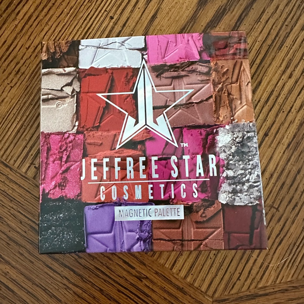 Jeffree Star Pink Magnetic Palette with shadows